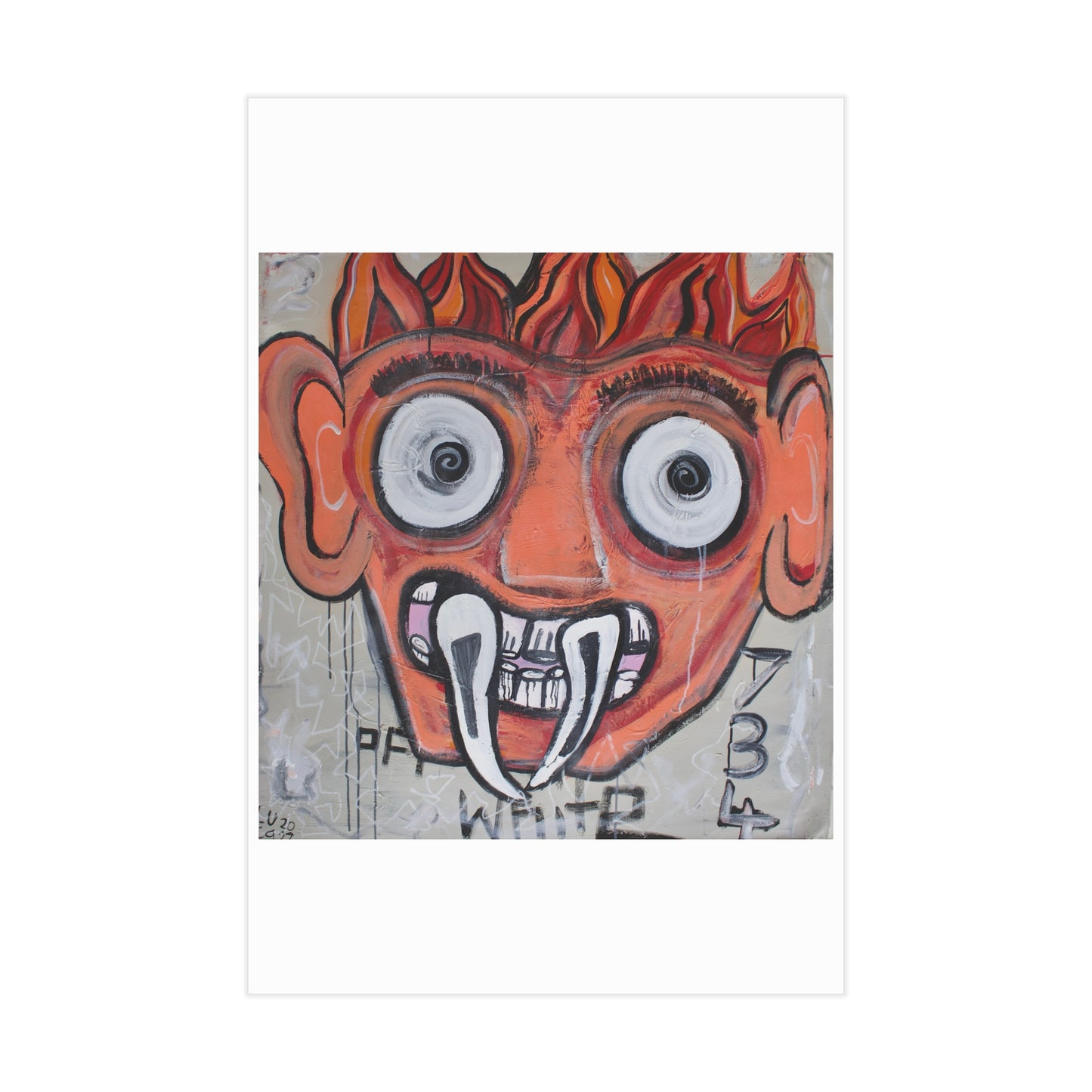 Fire Guardian Art Print