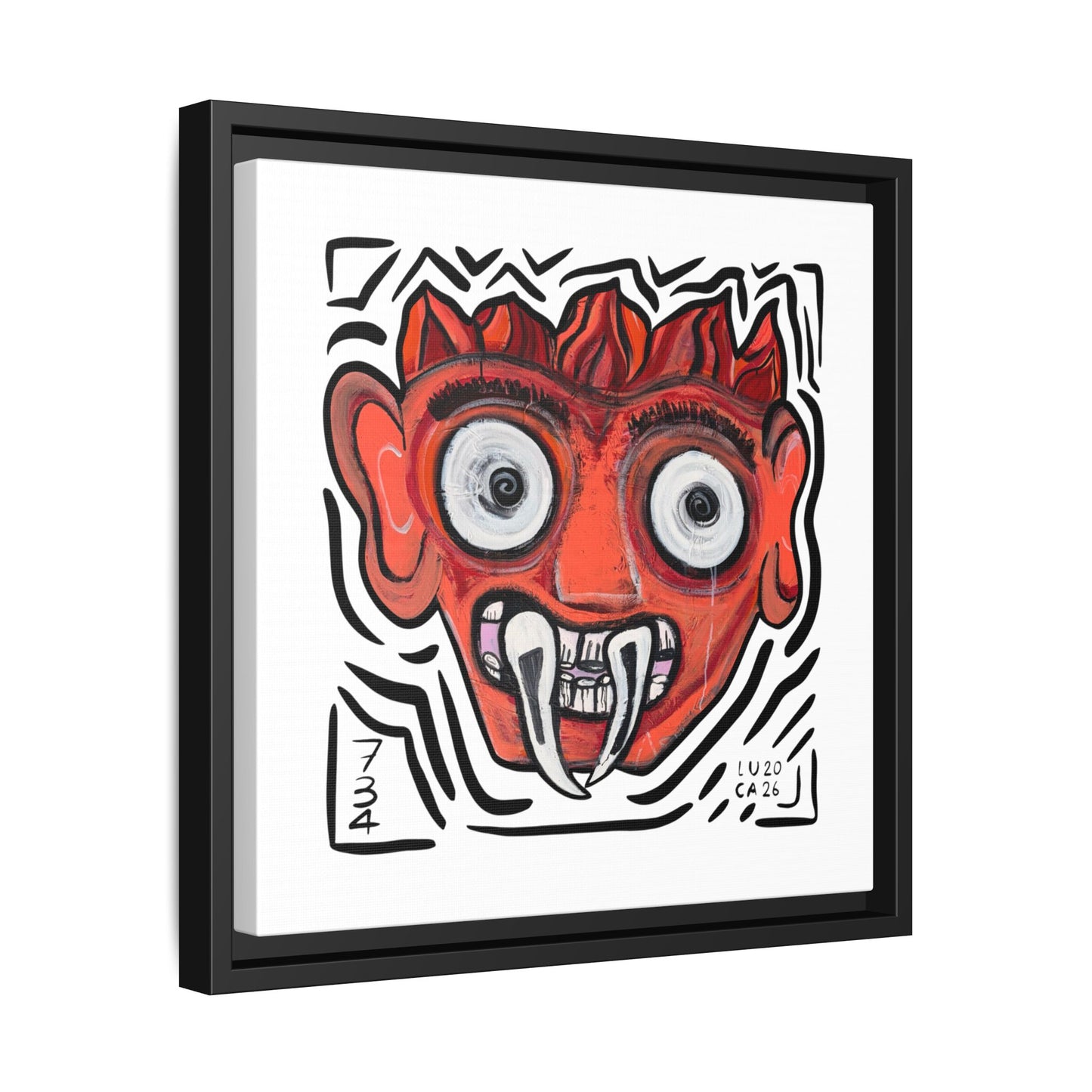 Framed Fire Guardian print