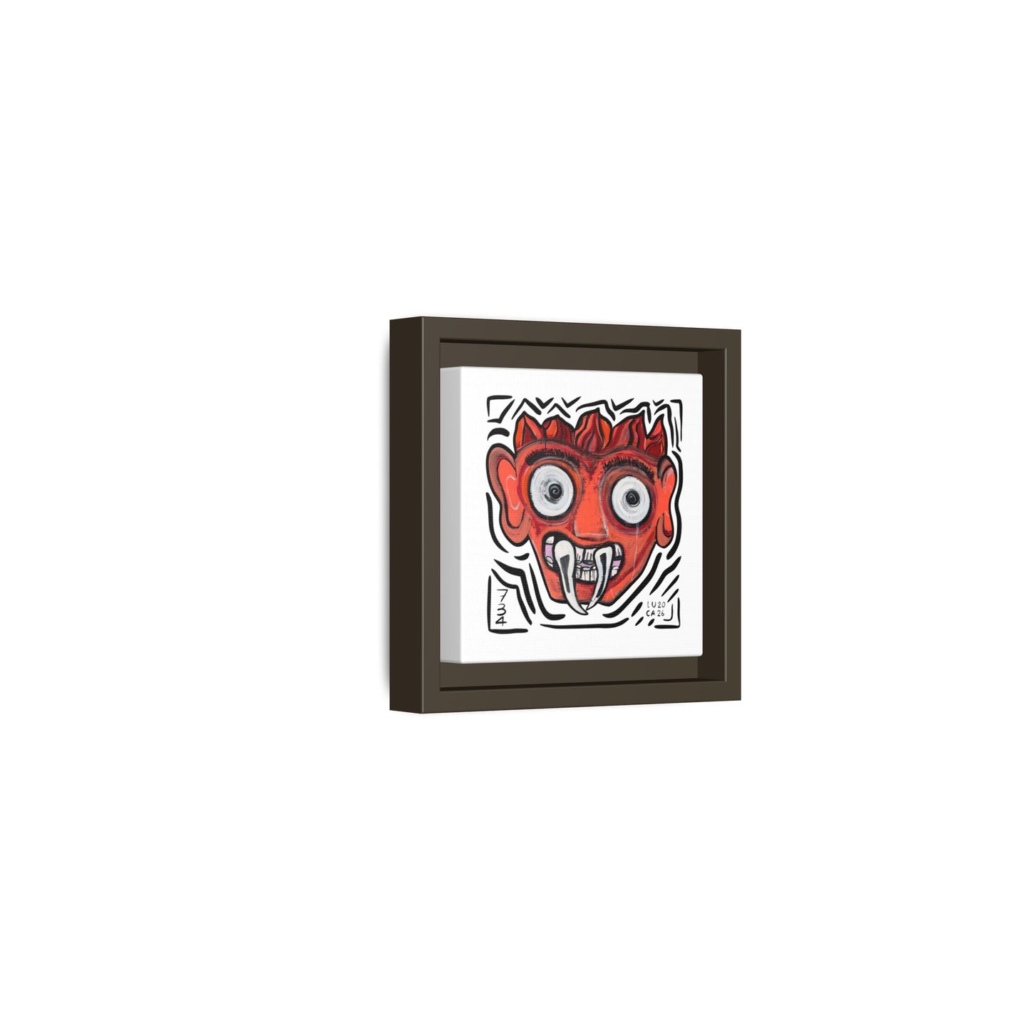 Framed Fire Guardian print