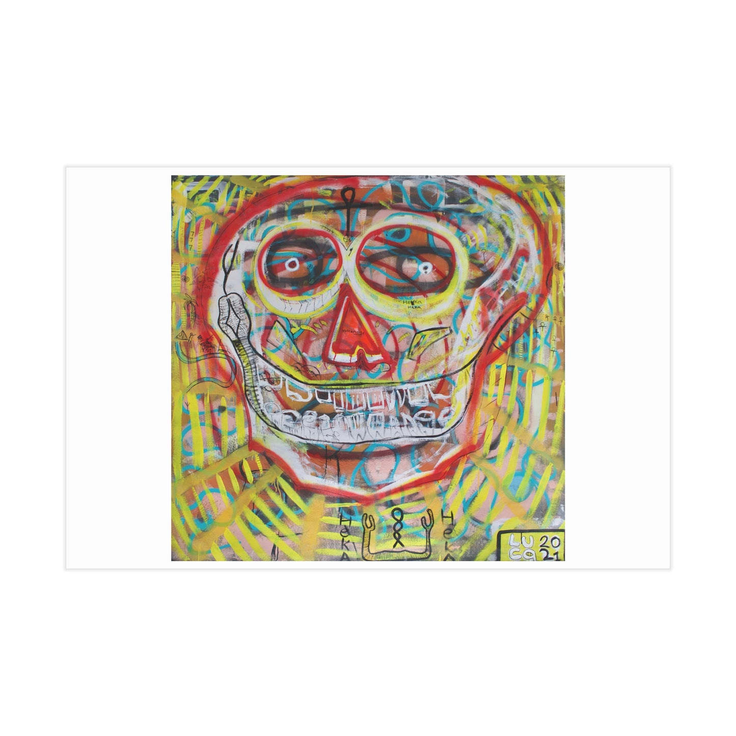 Hekas Web Art Print
