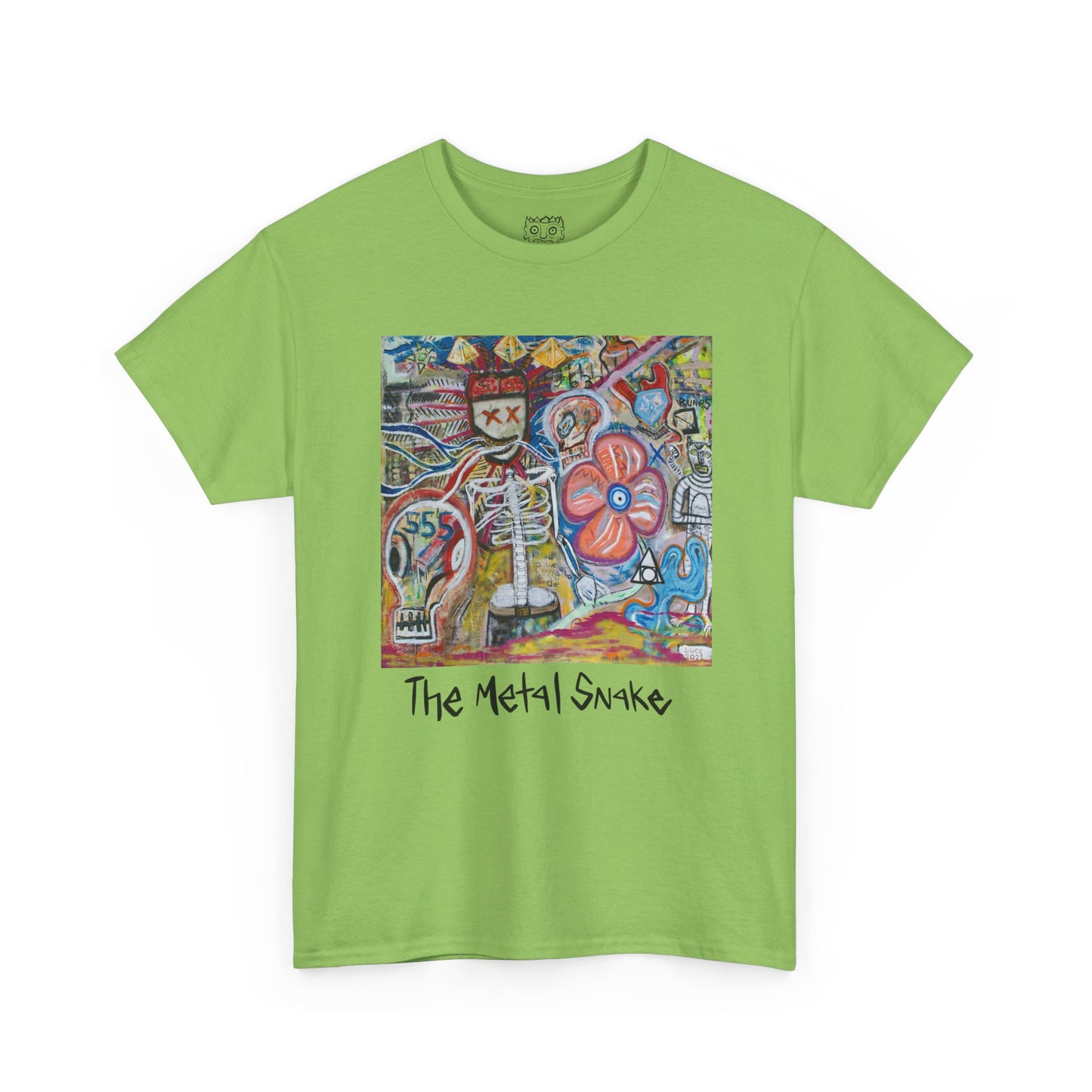 Skull & Pentagram Tee — "The Metal Snake" Graphic T-Shirt
