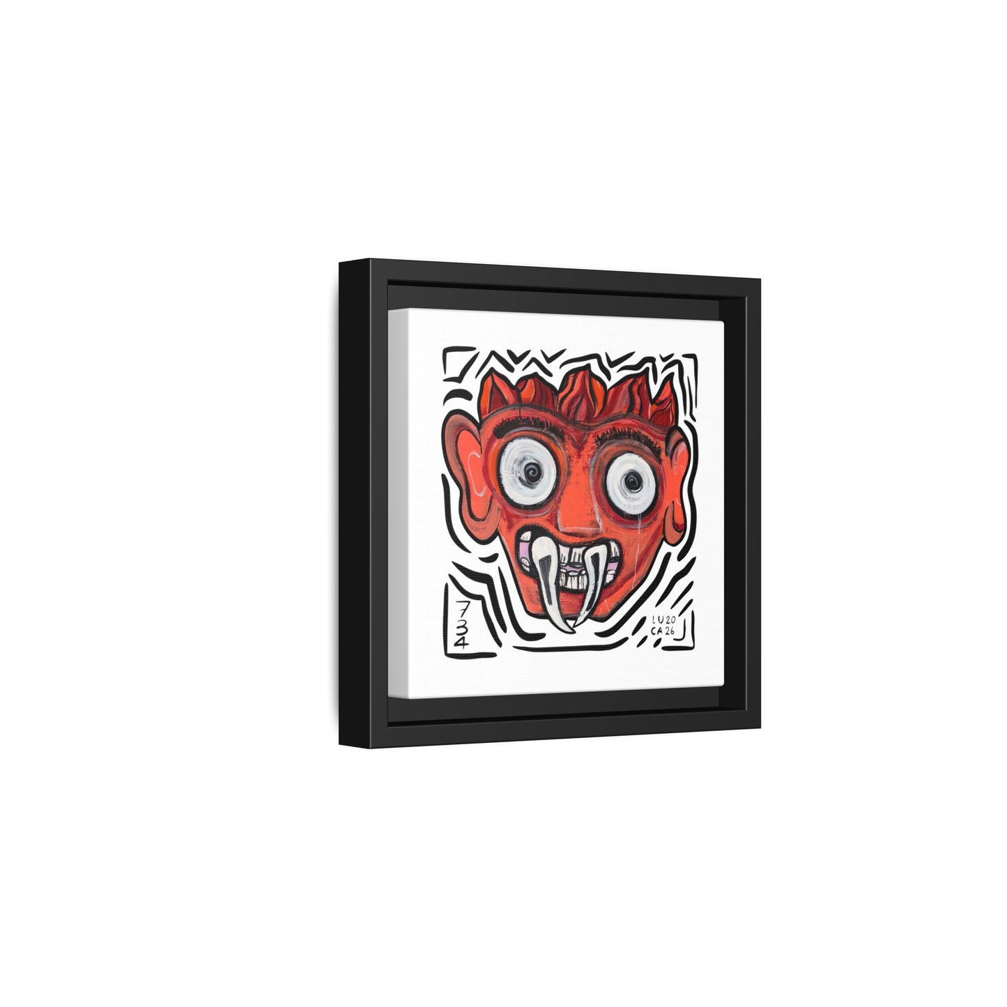 Framed Fire Guardian print