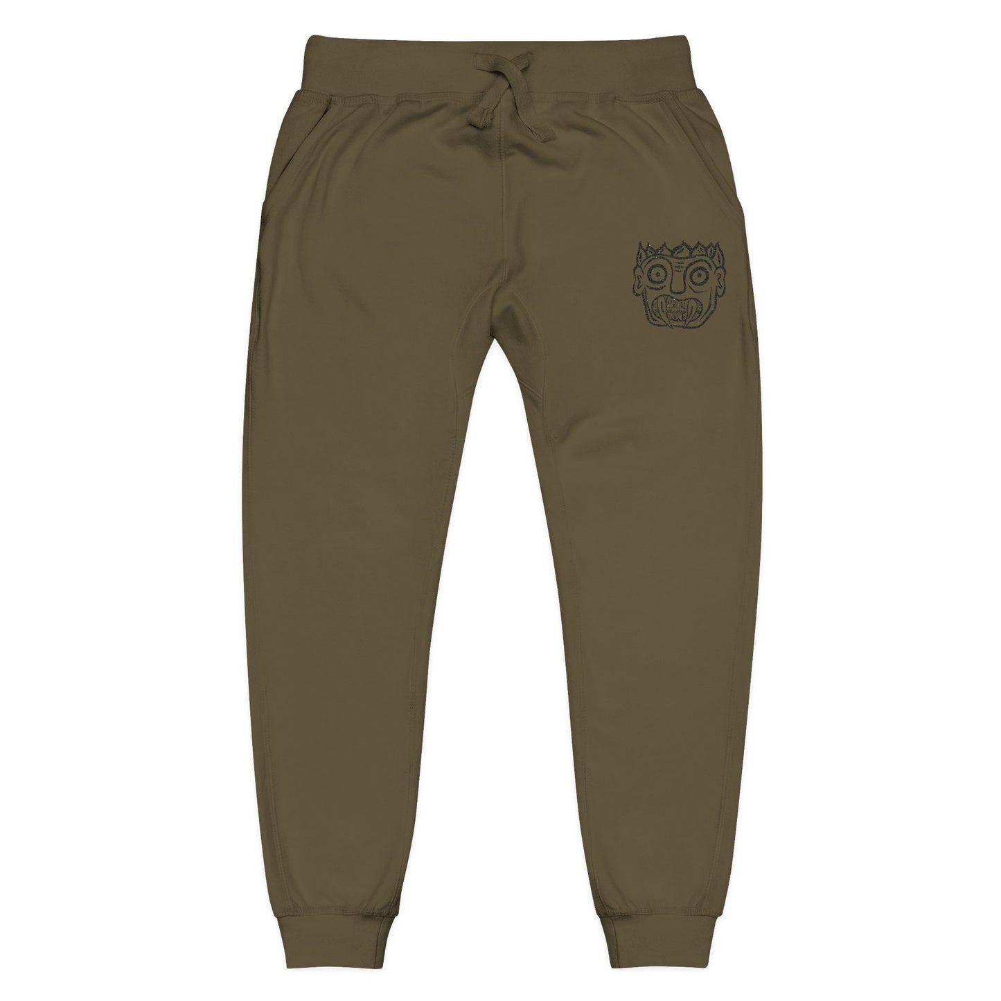 Embroidered The Metal Snake Logo Sweatpants