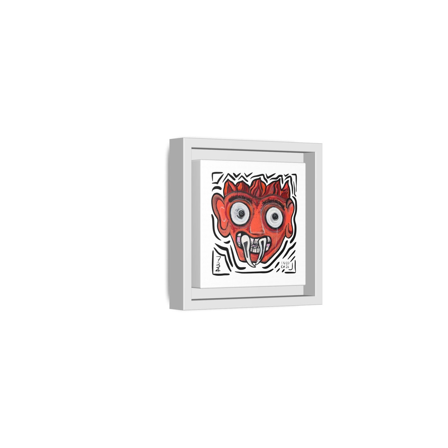 Framed Fire Guardian print