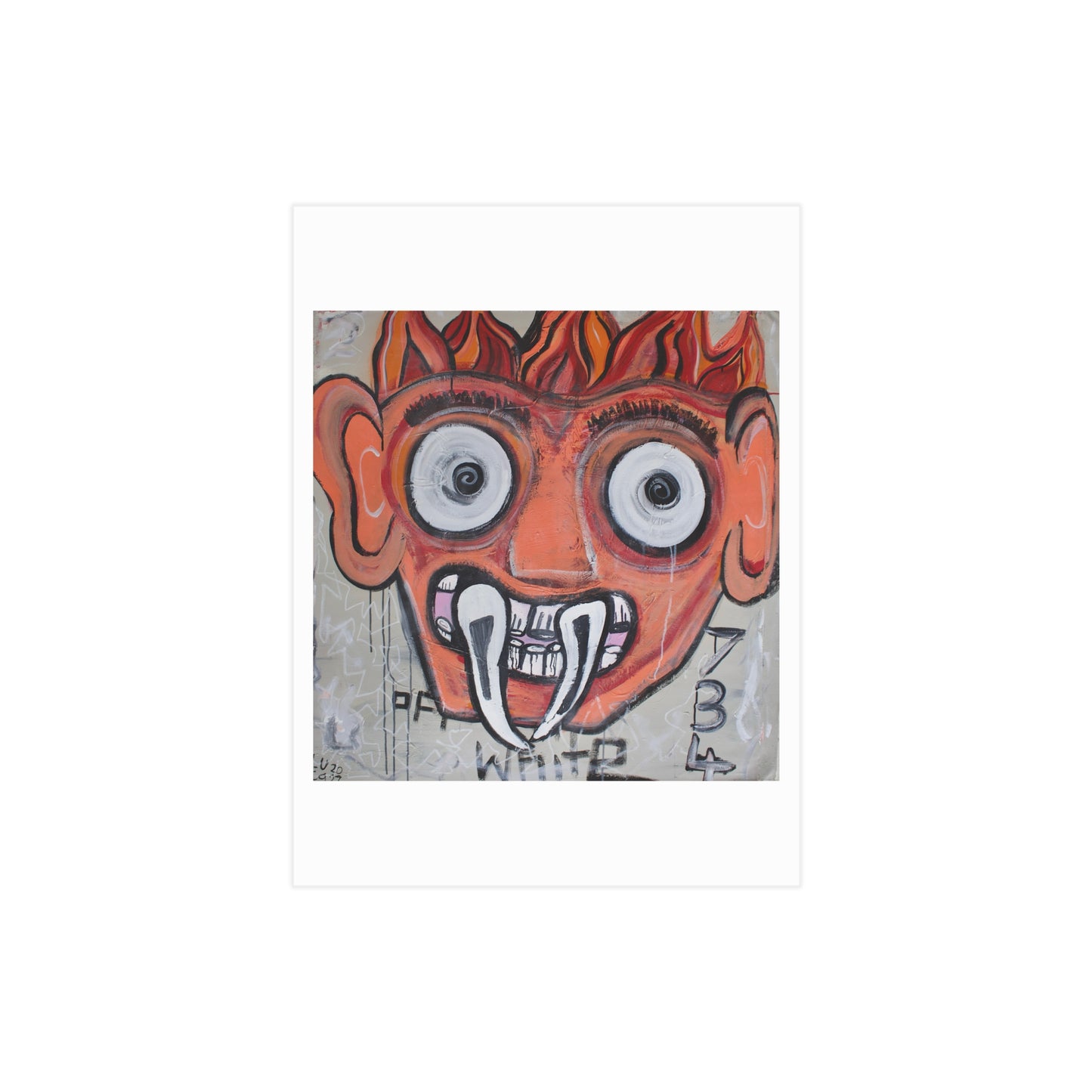 Fire Guardian Art Print