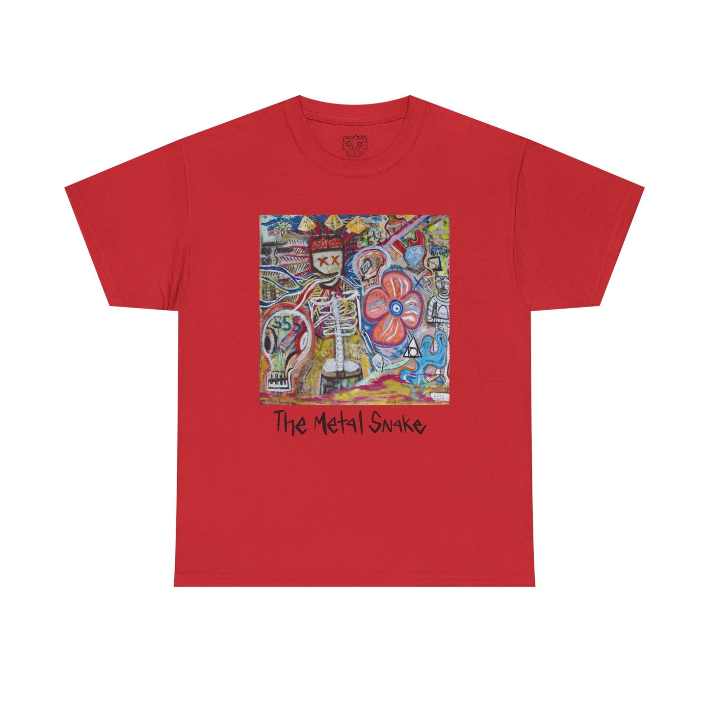 Skull & Pentagram Tee — "The Metal Snake" Graphic T-Shirt