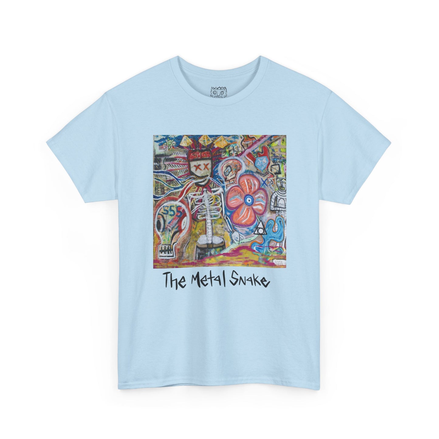 Skull & Pentagram Tee — "The Metal Snake" Graphic T-Shirt