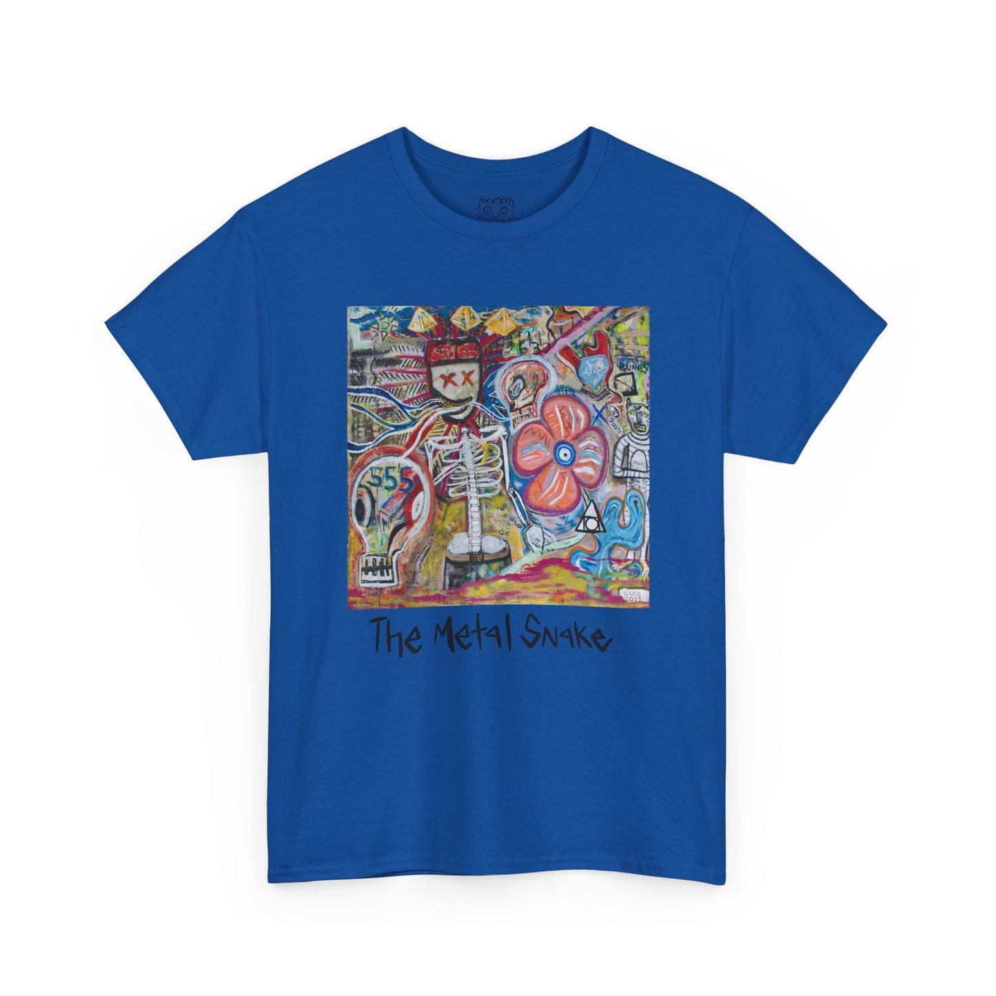 Skull & Pentagram Tee — "The Metal Snake" Graphic T-Shirt