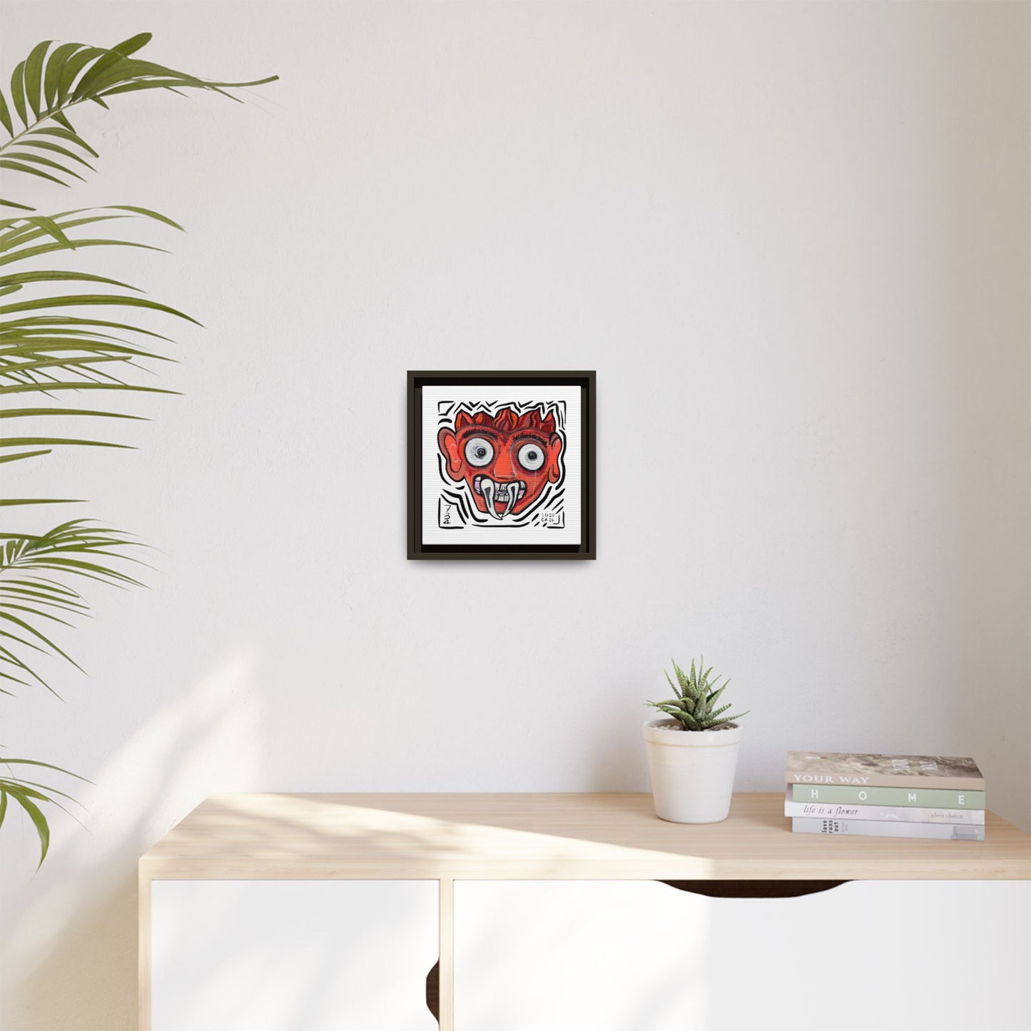 Framed Fire Guardian print