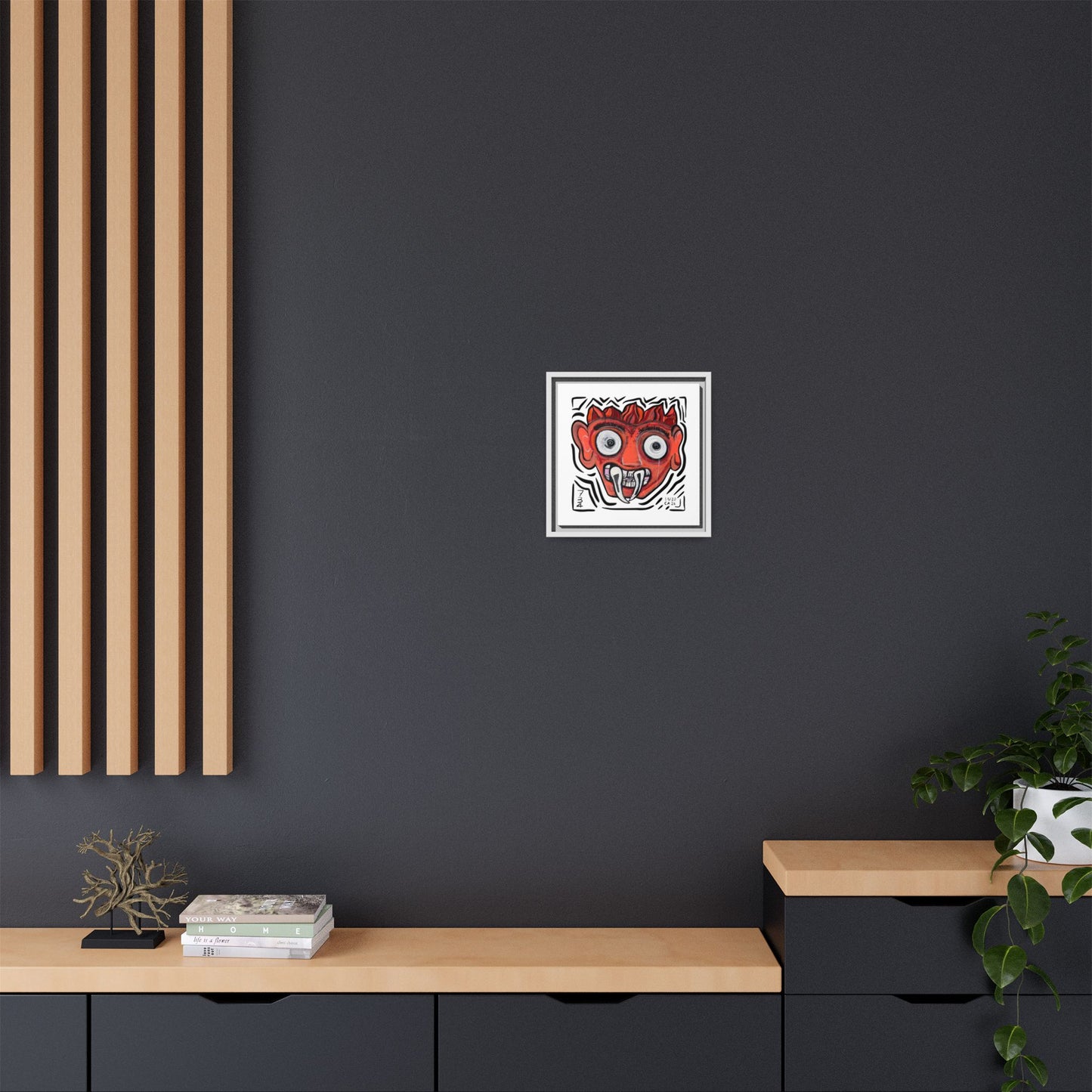 Framed Fire Guardian print