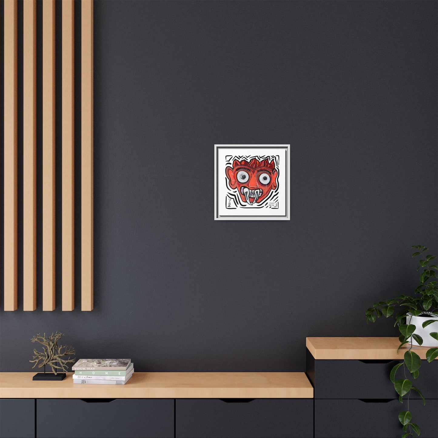 Framed Fire Guardian print