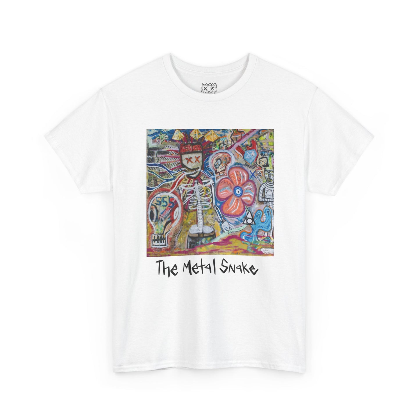 Skull & Pentagram Tee — "The Metal Snake" Graphic T-Shirt