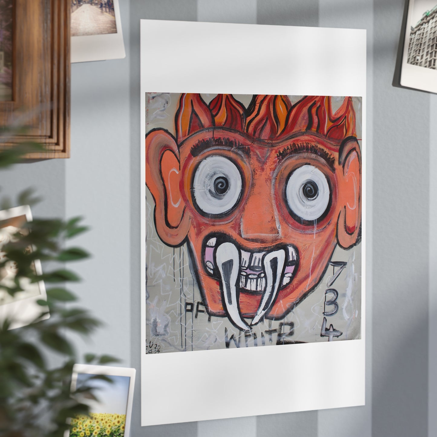 Fire Guardian Art Print