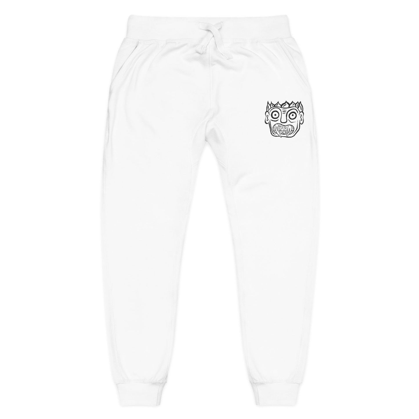 Embroidered The Metal Snake Logo Sweatpants