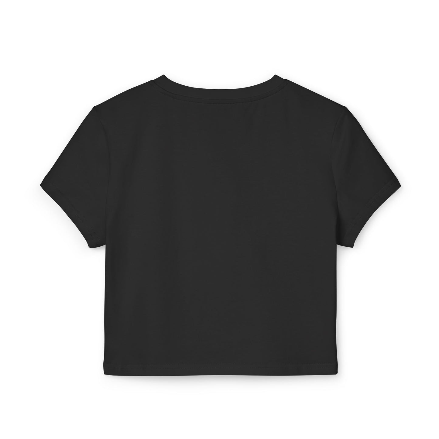 The Metal Snake Baby Tee — Logo Crop Top
