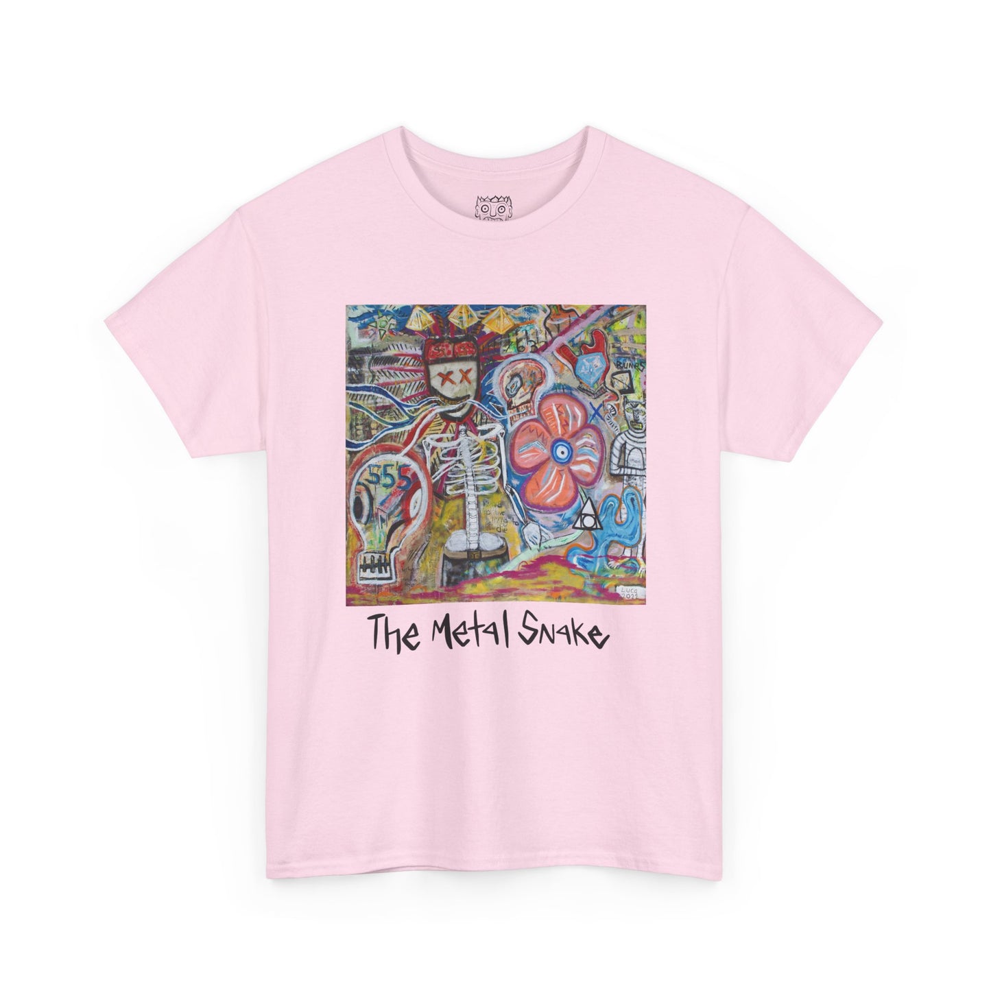 Skull & Pentagram Tee — "The Metal Snake" Graphic T-Shirt