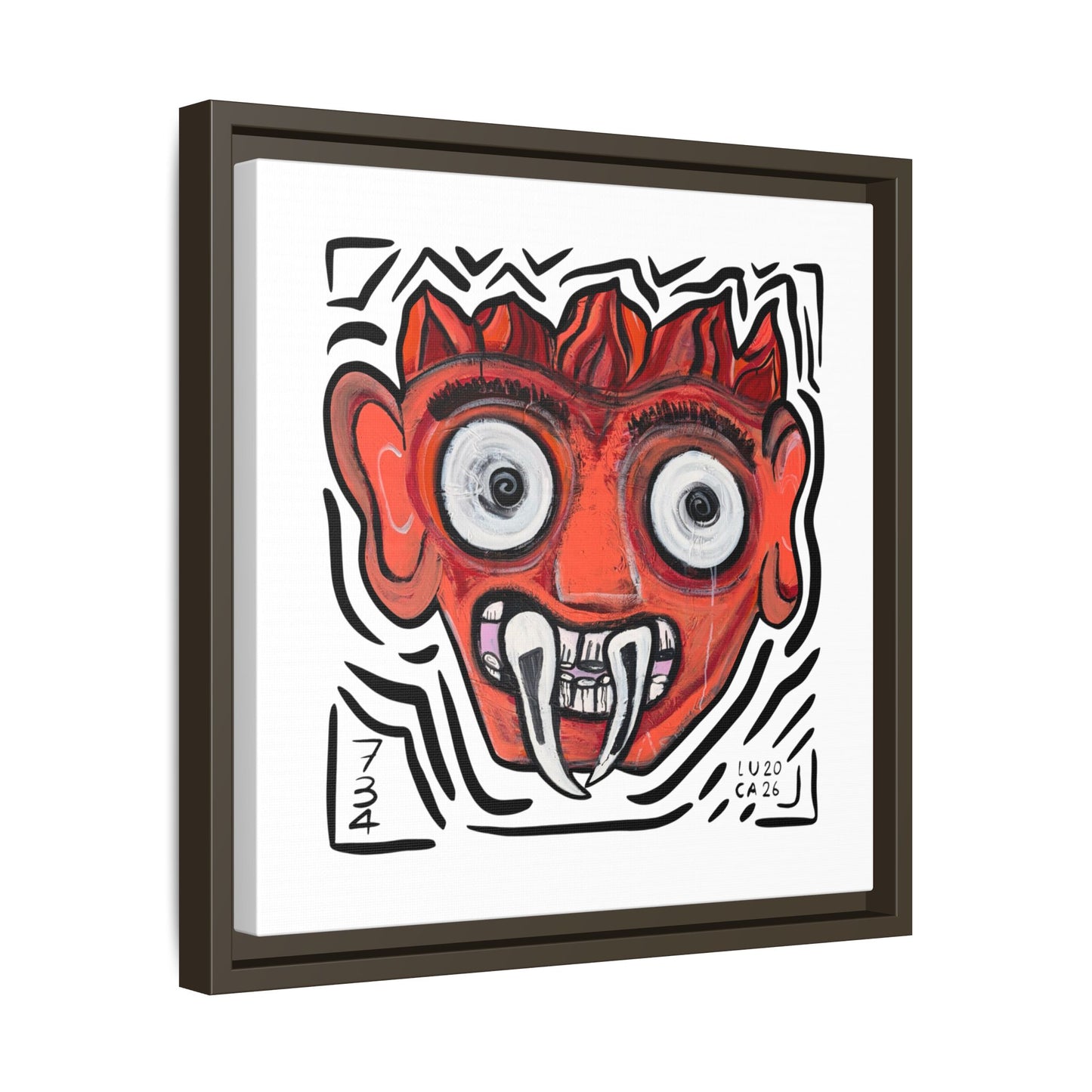 Framed Fire Guardian print