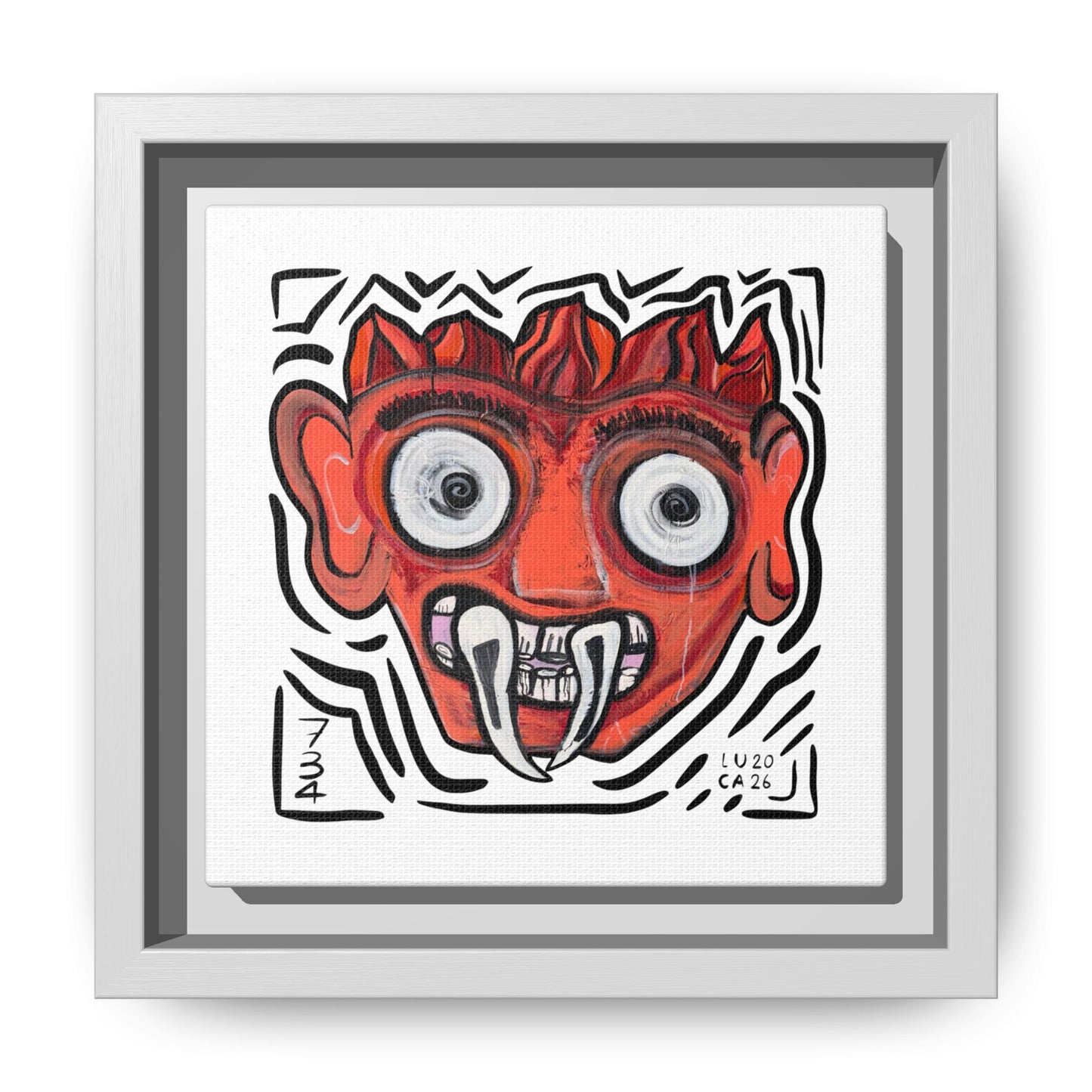Framed Fire Guardian print