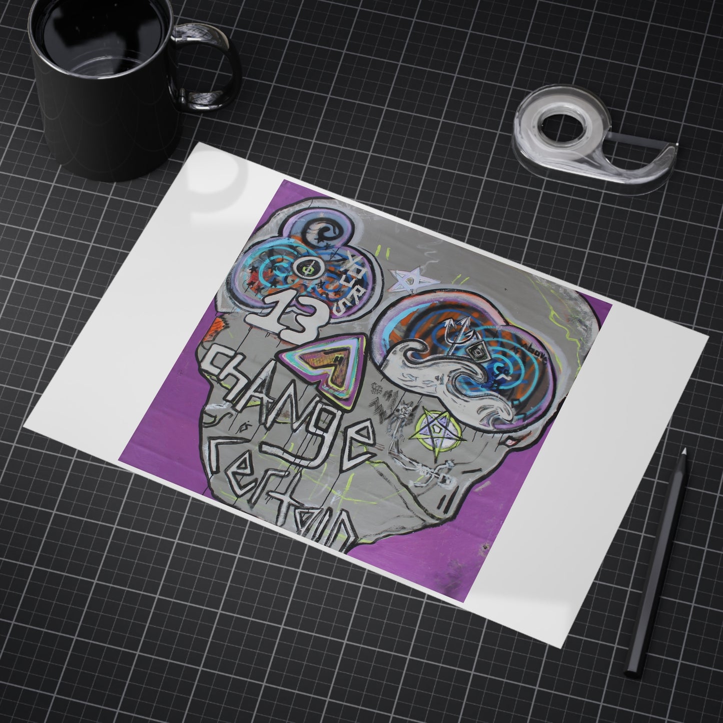 As Above So Below Art Print