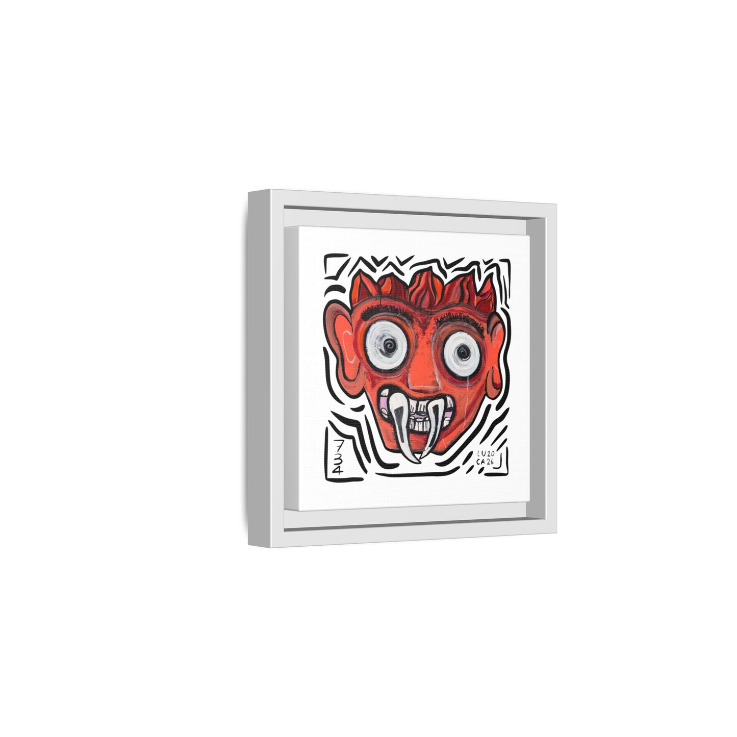 Framed Fire Guardian print