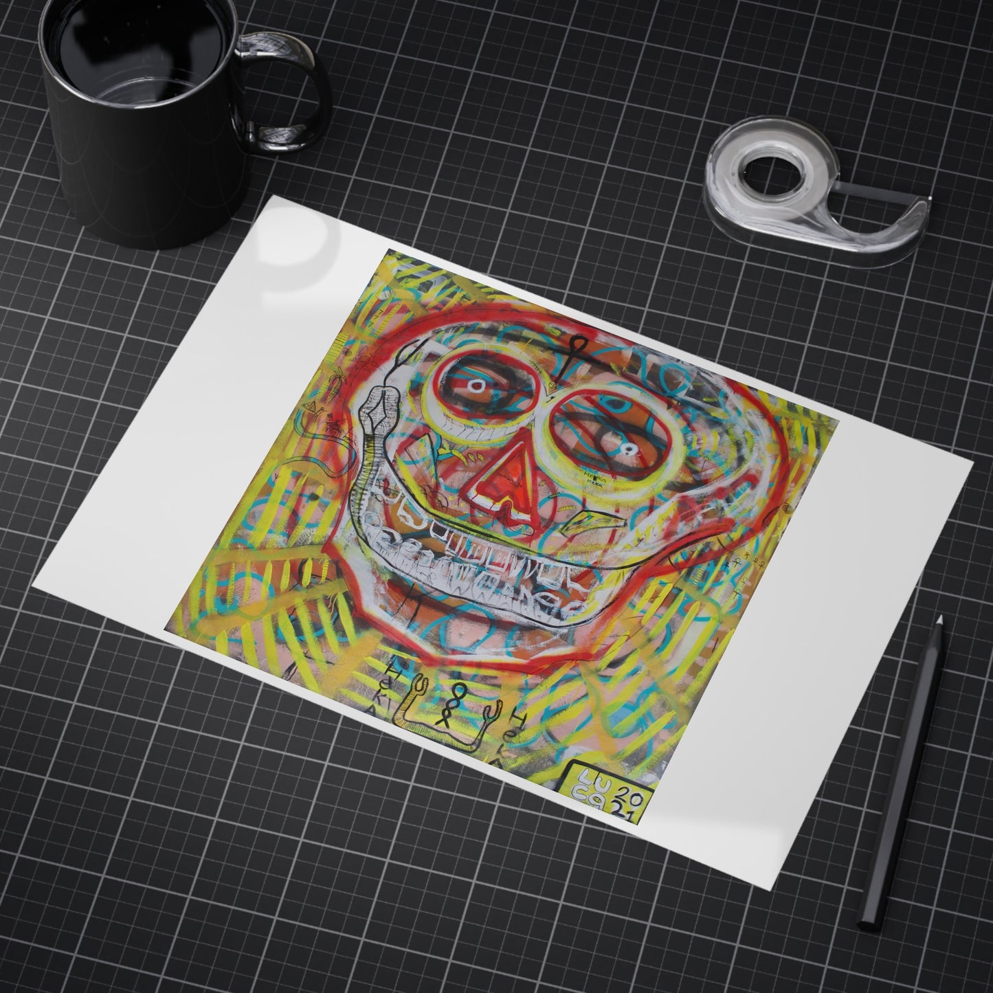 Hekas Web Art Print