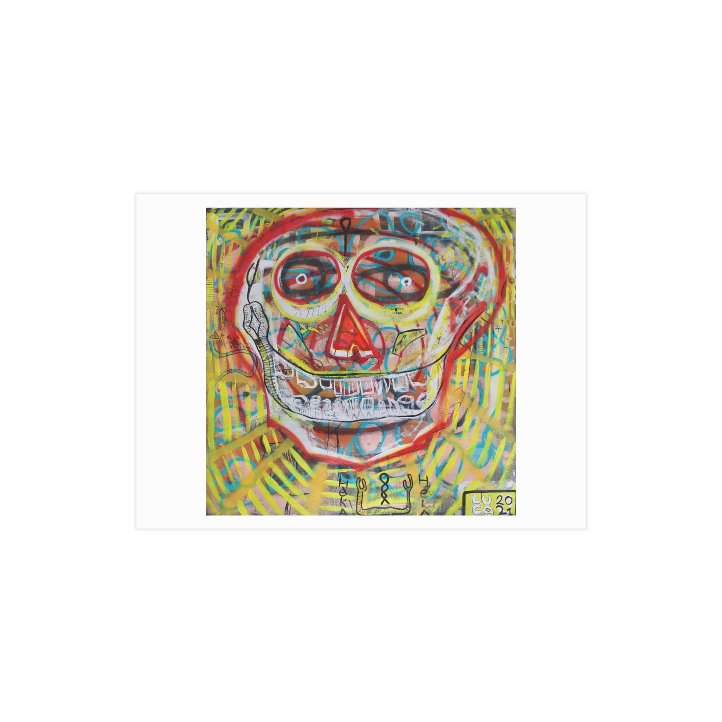 Hekas Web Art Print