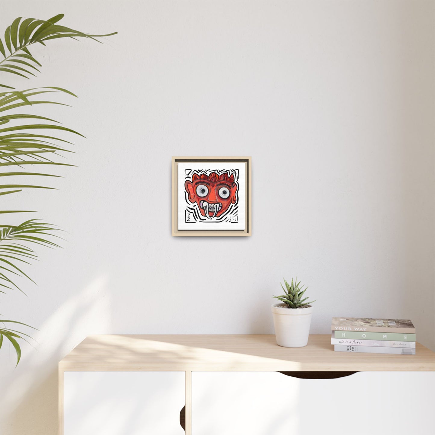 Framed Fire Guardian print