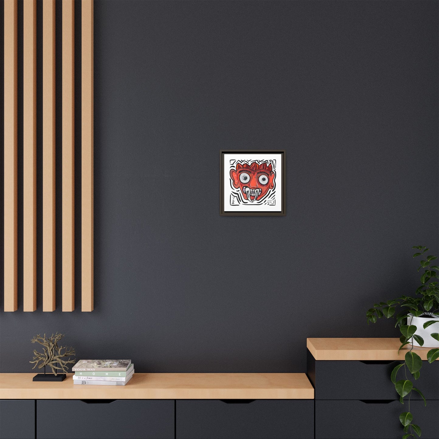 Framed Fire Guardian print