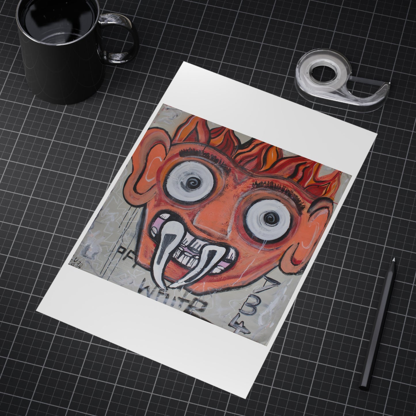Fire Guardian Art Print
